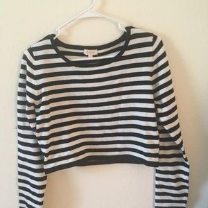 Stripe crop top